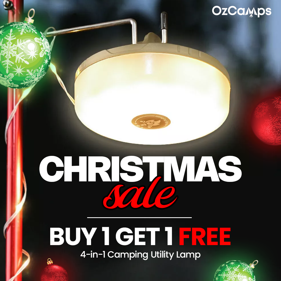 GlowBuddy™ | Ultimate 4-in-1 Camping Utility Lamp