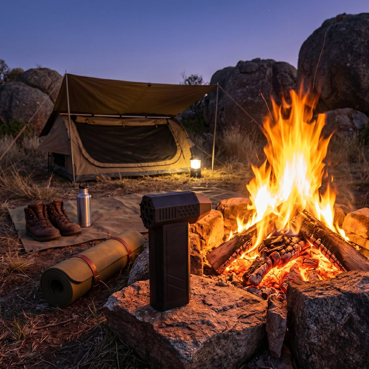 Campsite after OzCamps gear