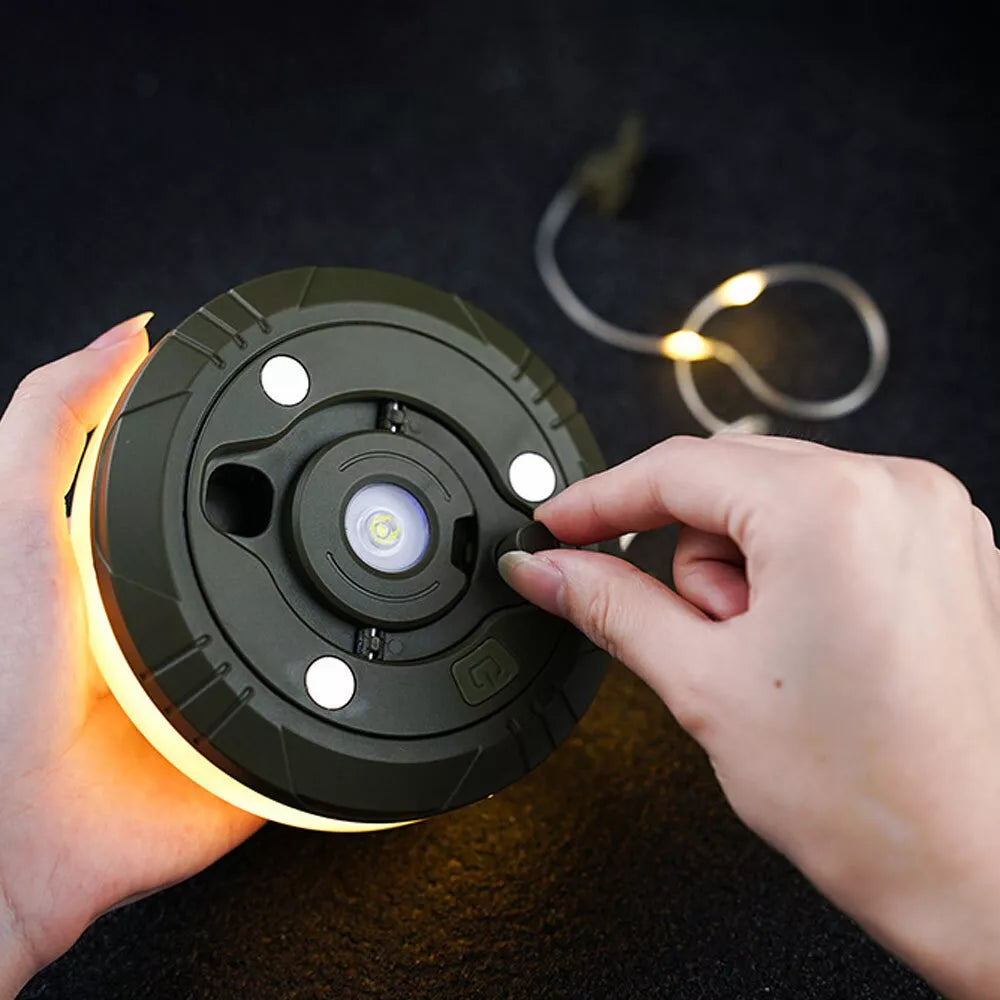 GlowBuddy™ | Ultimate 4-in-1 Camping Utility Lamp